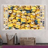 Wall Stickers: Thousands of Minions 3