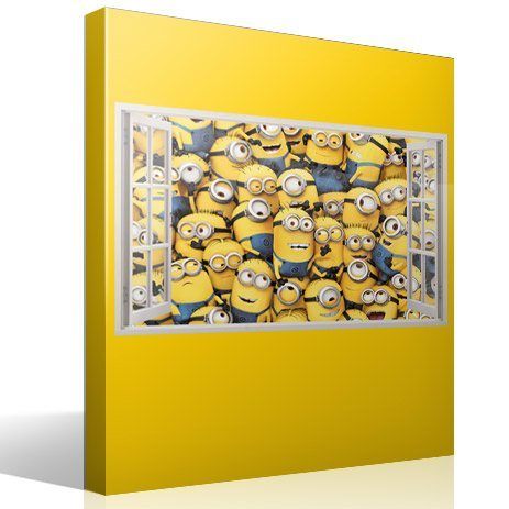 Wall Stickers: Thousands of Minions