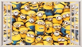 Wall Stickers: Thousands of Minions 5