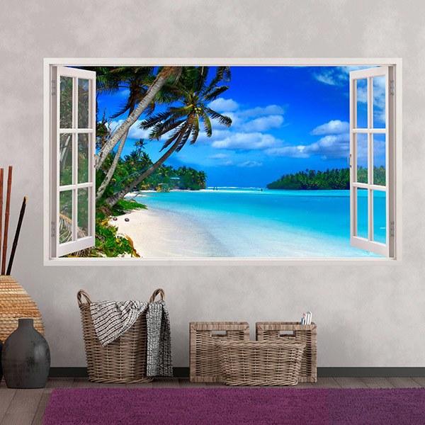 Wall Stickers: Panoramic of Punta Cana 1