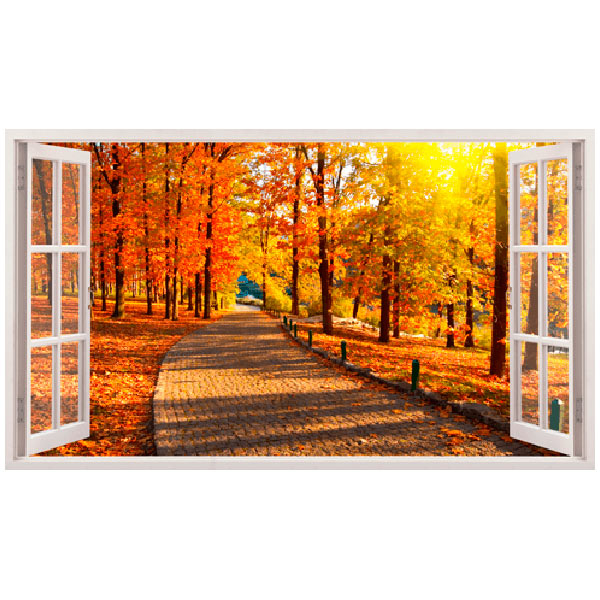 Wall Stickers: Park in autumn