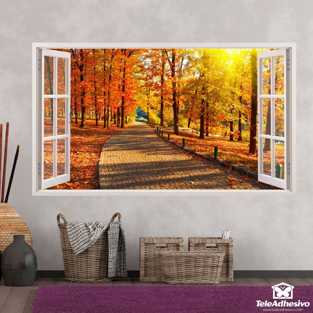 Wall Stickers: Park in autumn