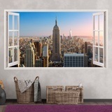 Wall Stickers: Flying to the Empire State Building 3