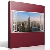 Wall Stickers: Flying to the Empire State Building 4