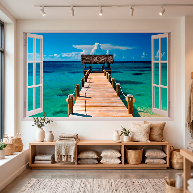 Panorama gateway to the sea in Bahamas 7/10
