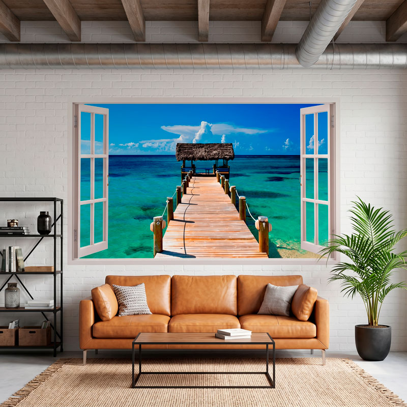 Panorama gateway to the sea in Bahamas 8/10