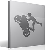 Wall Stickers: Acrobatics with the motorbike 2