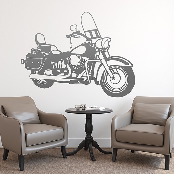 Wall decal Harley Davidson travel
