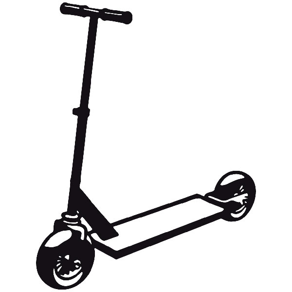 Wall sticker Stunt Scooter | MuralDecal.com