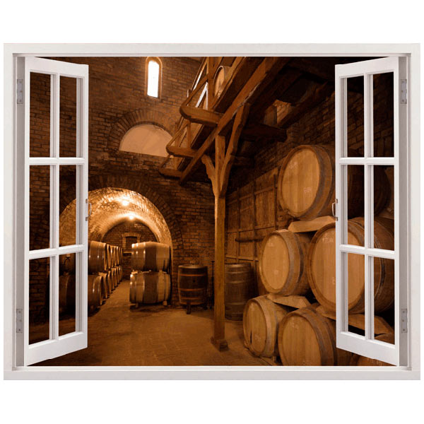 Wall Stickers: Wine barrels