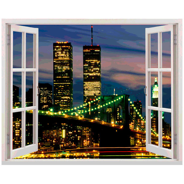 Wall Stickers: Twin Towers, New York