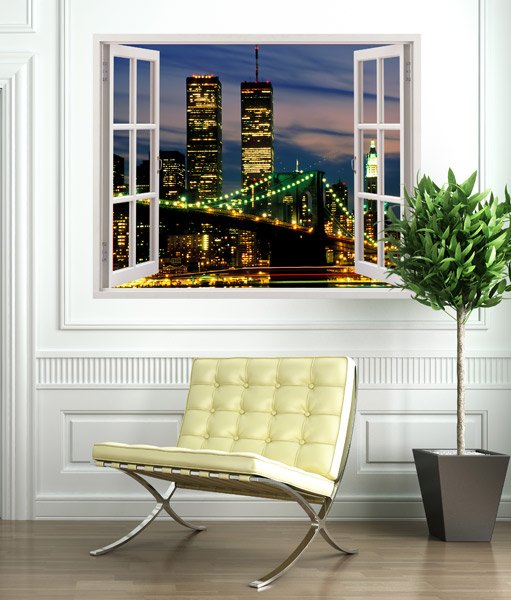 Wall Stickers: Twin Towers, New York