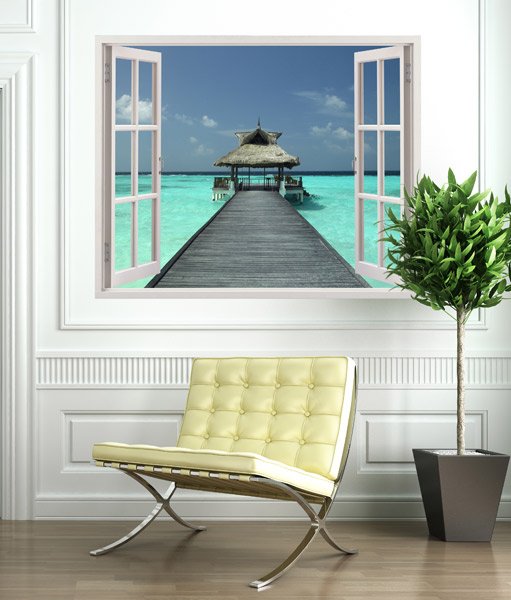 Tropical Overwater Bungalow 2/2