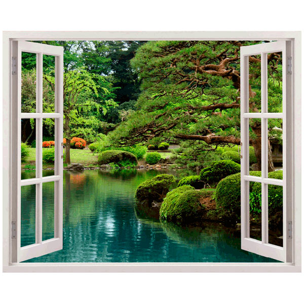 Wall Stickers: Relaxing Japanese Garden