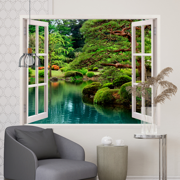 Wall Stickers: Relaxing Japanese Garden