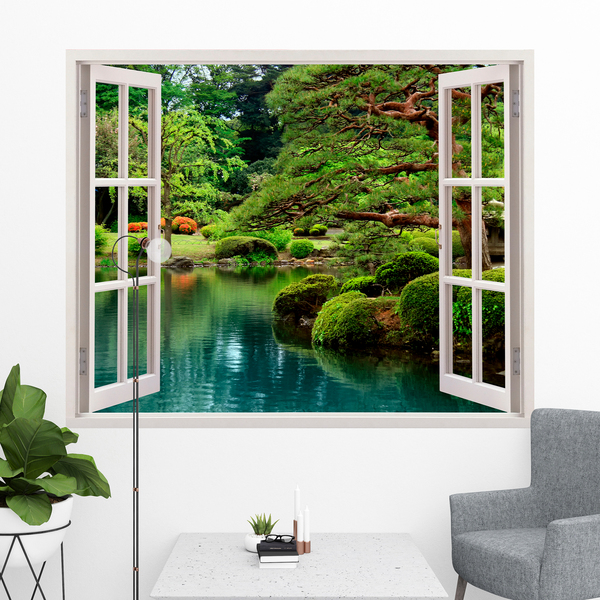 Wall Stickers: Relaxing Japanese Garden