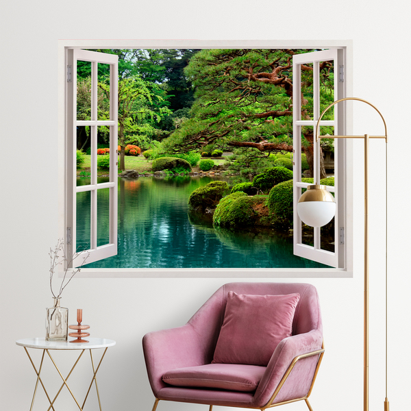 Wall Stickers: Relaxing Japanese Garden