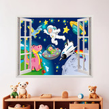Stickers for Kids: Window Space 4
