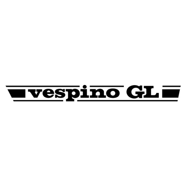 Car & Motorbike Stickers: Vespino GL Classic