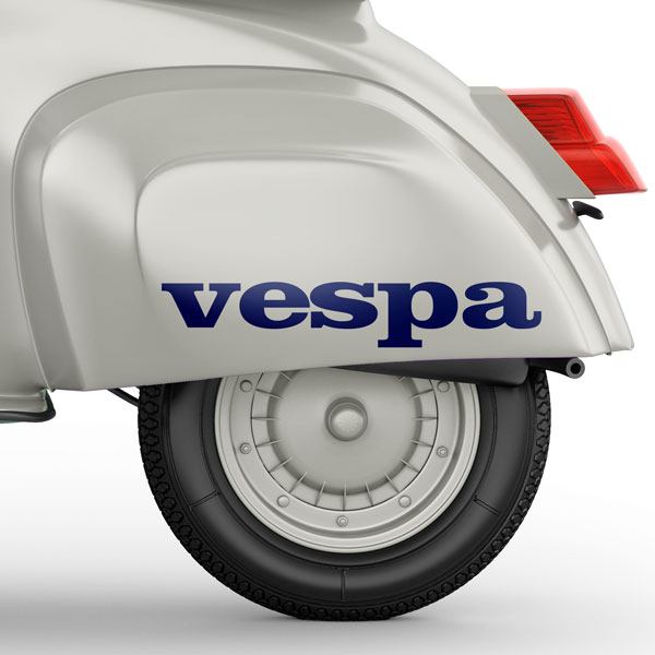 Car & Motorbike Stickers: Vespa 125