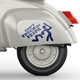 Car & Motorbike Stickers: Dont Touch my Vespa 2