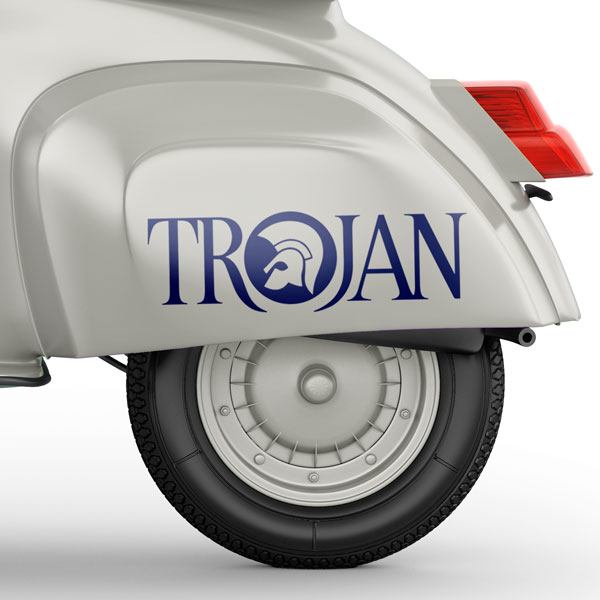 Car & Motorbike Stickers: Trojan Records