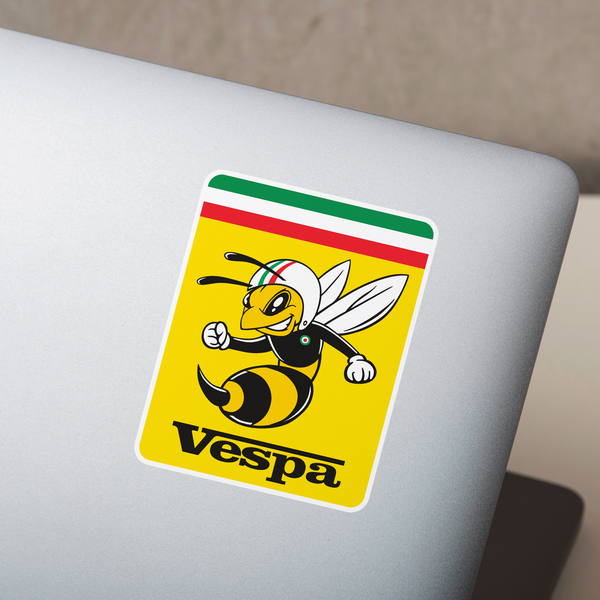 Car & Motorbike Stickers: Italian Vespa Bee