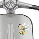 Car & Motorbike Stickers: Vespa Piaggio Bee 3