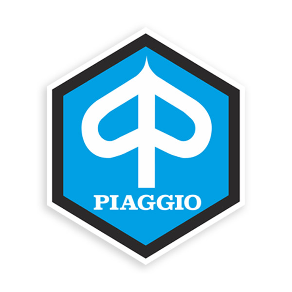 Car & Motorbike Stickers: Piaggio Shield
