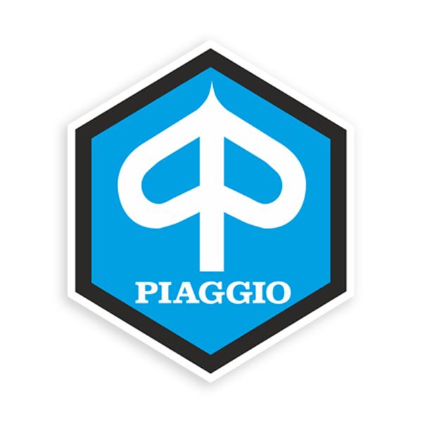 Car & Motorbike Stickers: Piaggio Shield