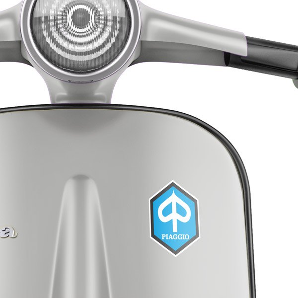 Car & Motorbike Stickers: Shield Piaggio