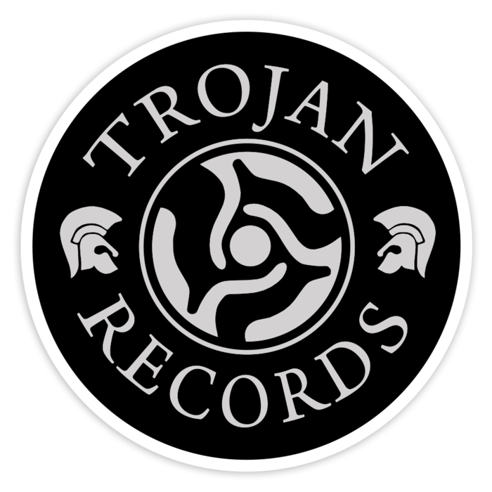 Car & Motorbike Stickers: Trojan Records Logo