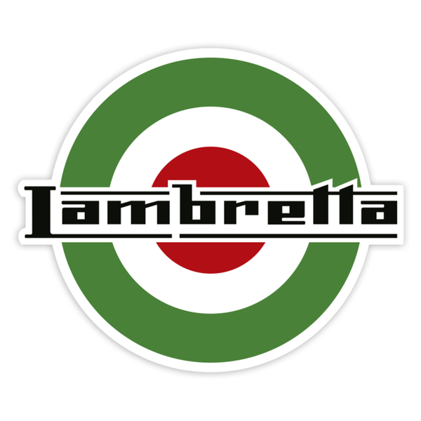 Car & Motorbike Stickers: Lambretta Italian Mod Emblem
