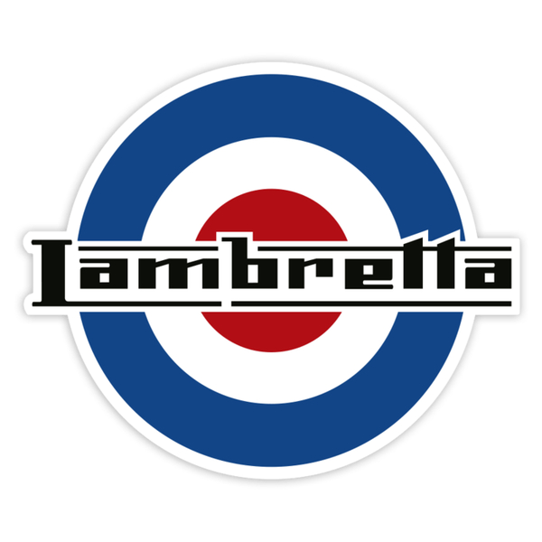 Car & Motorbike Stickers: Lambretta Classic Mod RAF Emblem