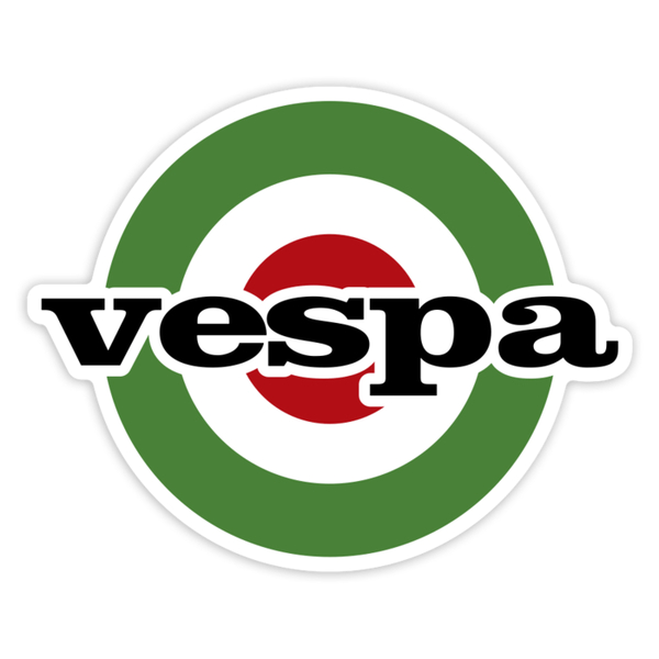 Car & Motorbike Stickers: Vespa Italian Mod Emblem