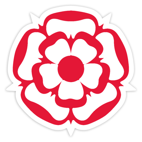 Car & Motorbike Stickers: Tudor Rose Emblem English Style