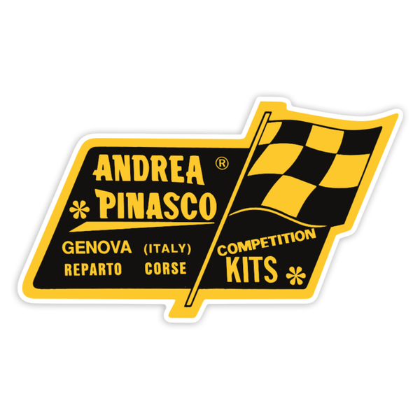 Car & Motorbike Stickers: Andrea Pinasco Competition Kit