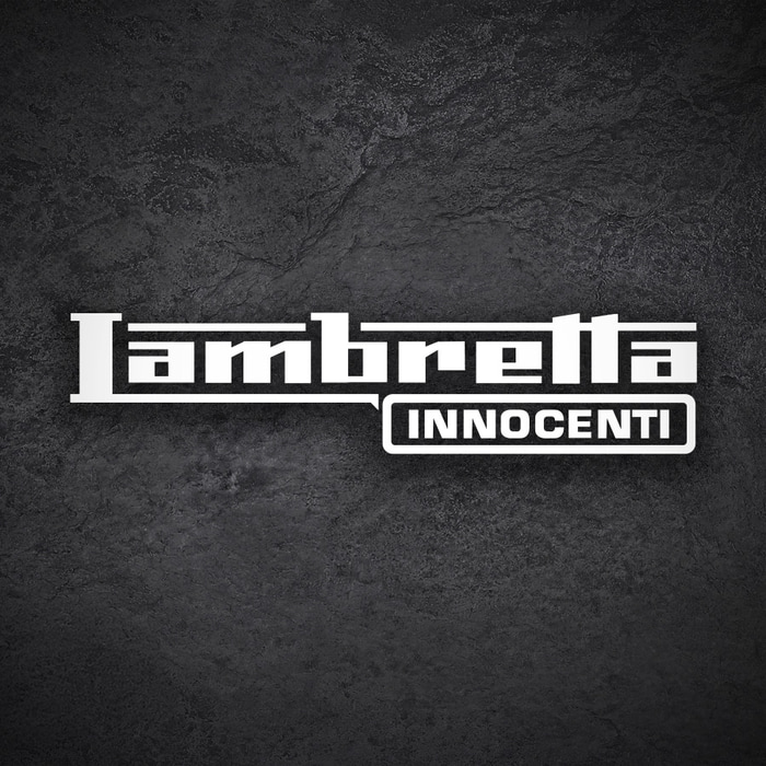 Car & Motorbike Stickers: Lambretta Innocenti Logo