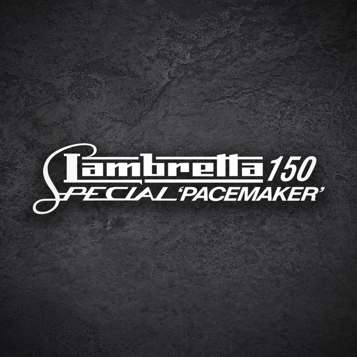 Car & Motorbike Stickers: Lambretta 150 Special Pacemaker