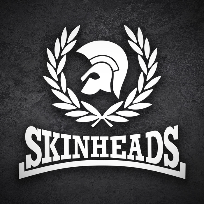 Car & Motorbike Stickers: Trojan Style Skinheads