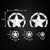 Car & Motorbike Stickers: Vespa Army 3