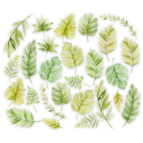 Stickers for Kids: Forest Leaves Kit