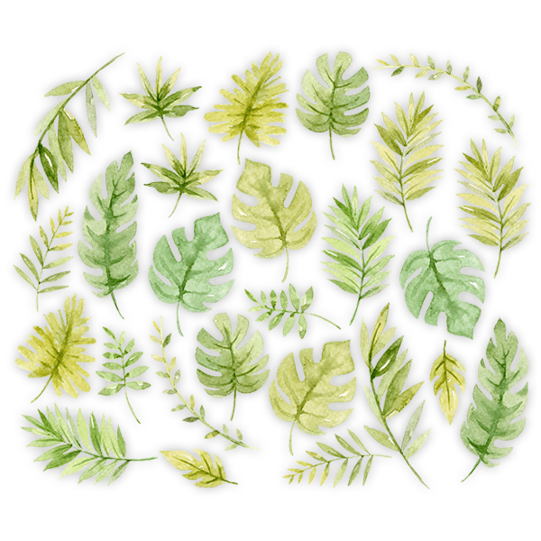 Stickers for Kids: Forest Leaves Kit 0