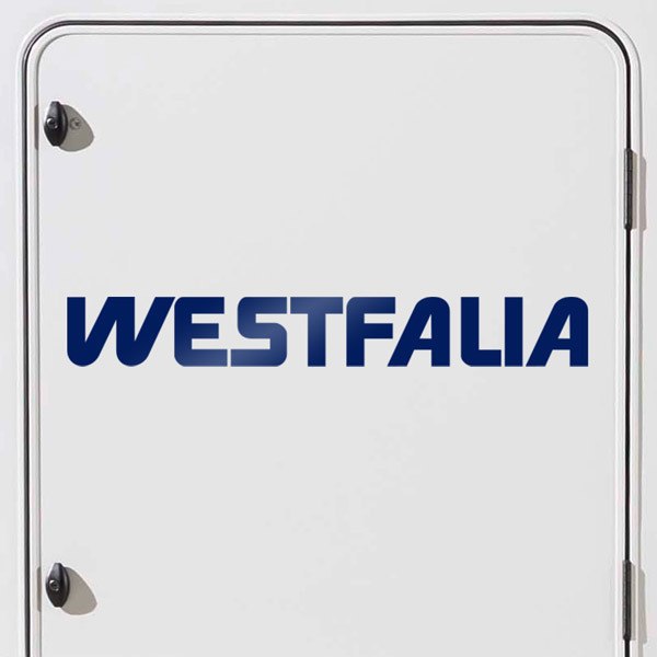 Camper van decals: Westfalia logo