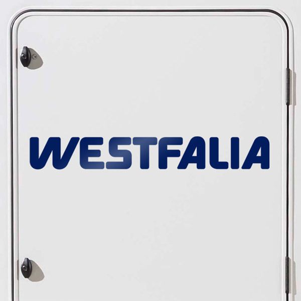 Camper van decals: Westfalia