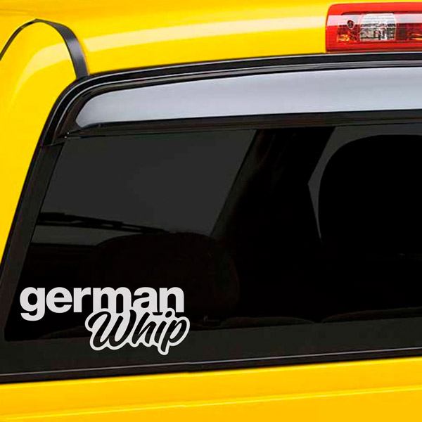 Car & Motorbike Stickers: German Whip