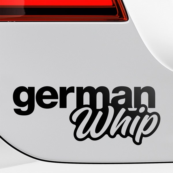 Car & Motorbike Stickers: German Whip
