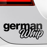 Car & Motorbike Stickers: German Whip 3