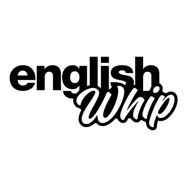 Car & Motorbike Stickers: English Whip