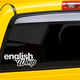 Car & Motorbike Stickers: English Whip 2